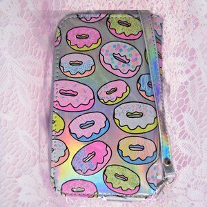 Claire's Donut Zipper Wallet Kawaii Cute Y2k-Style